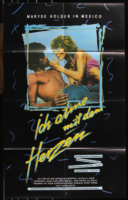 A Winter Tan (1987) Original German A1 Movie Poster