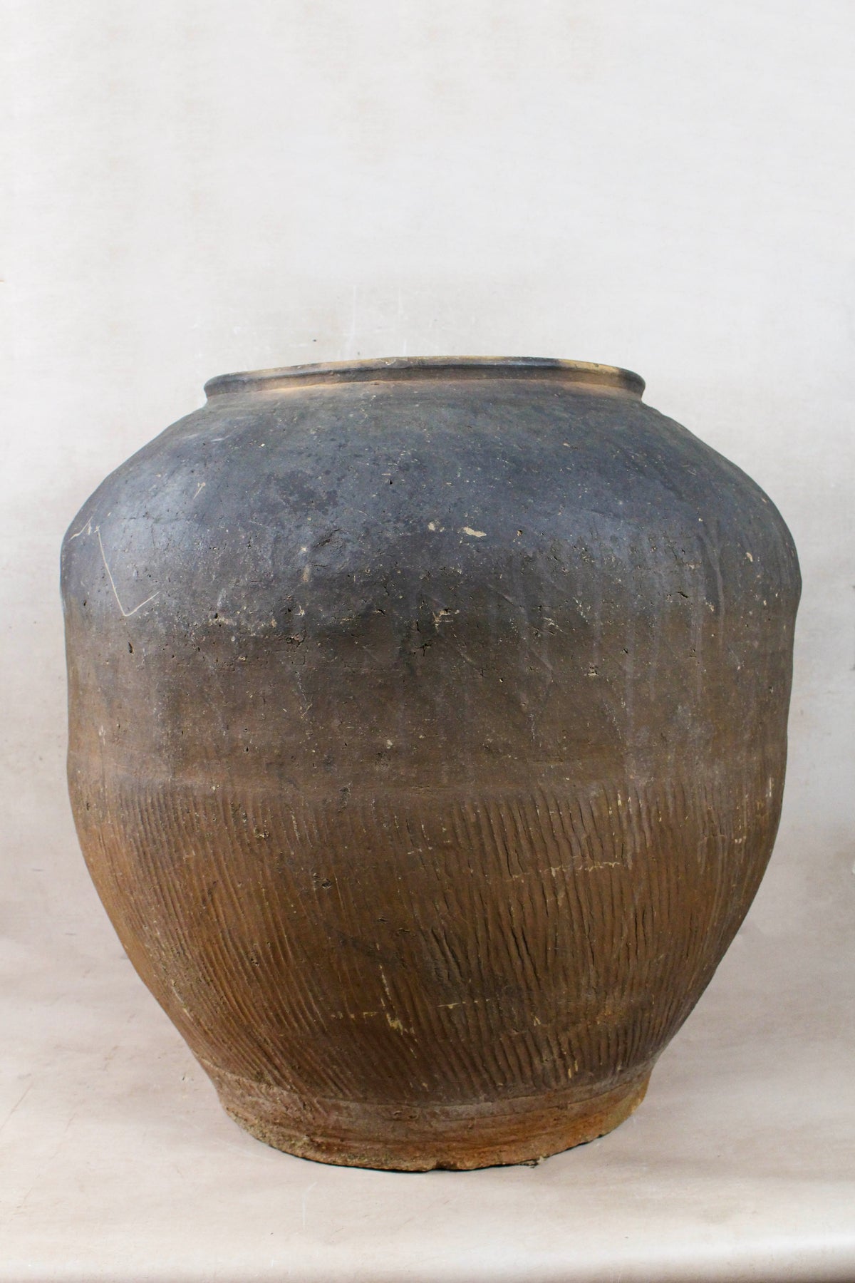 Vintage Dark Brown Pot XL  - Nº 1
