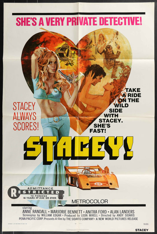 Stacey (1973) Original US One Sheet Movie Poster