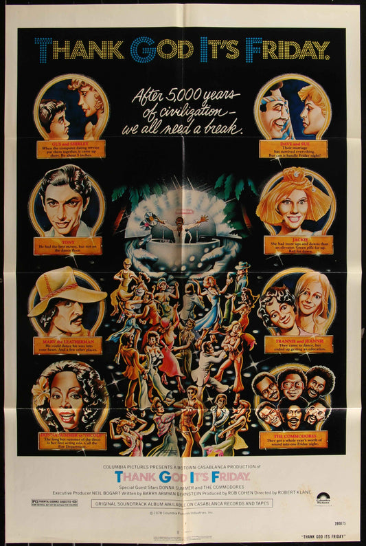 Thank God It's Friday (1978) Original US One Sheet Movie Poster