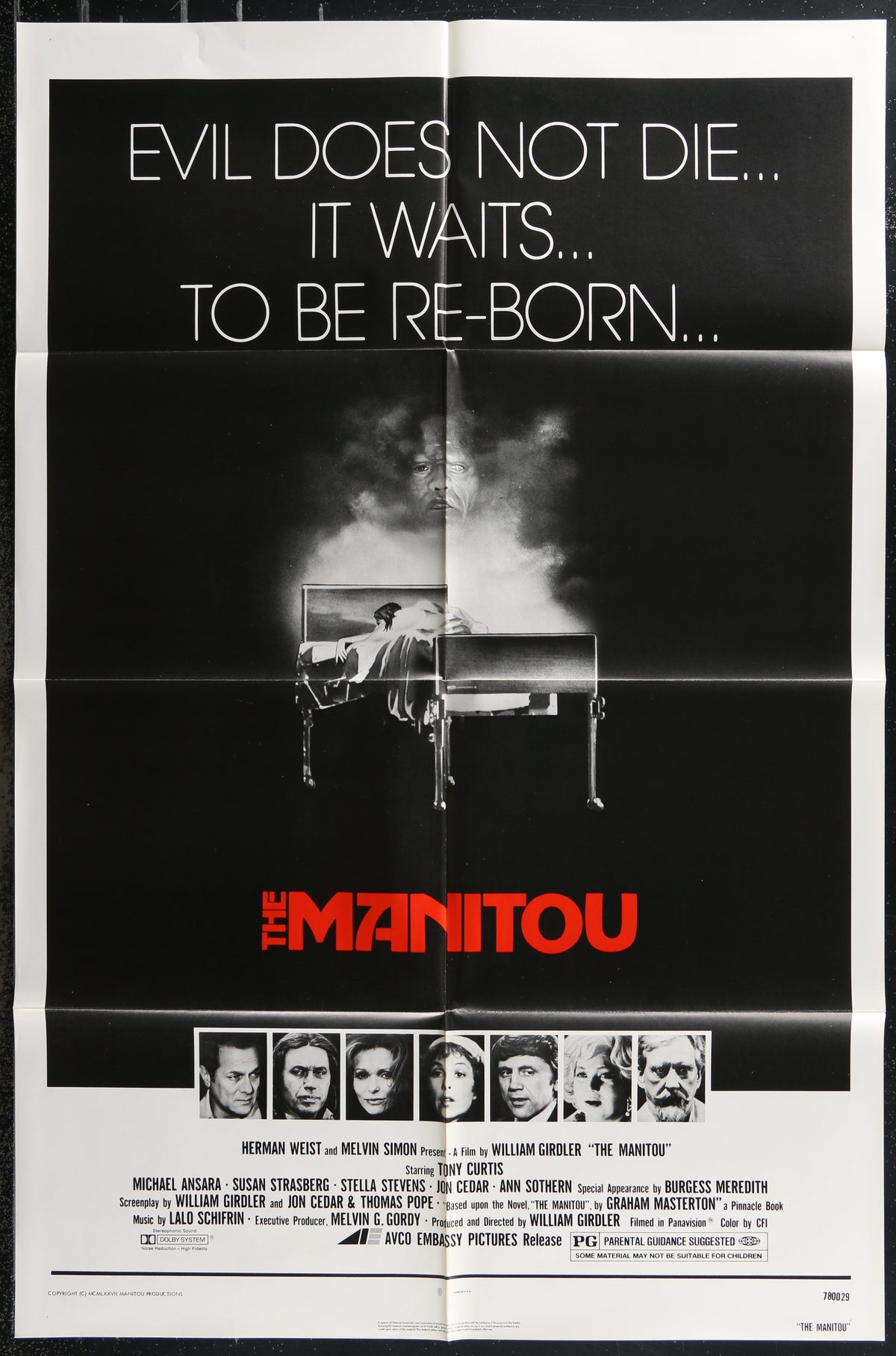 The Manitou (1978) Original US One Sheet Movie Poster