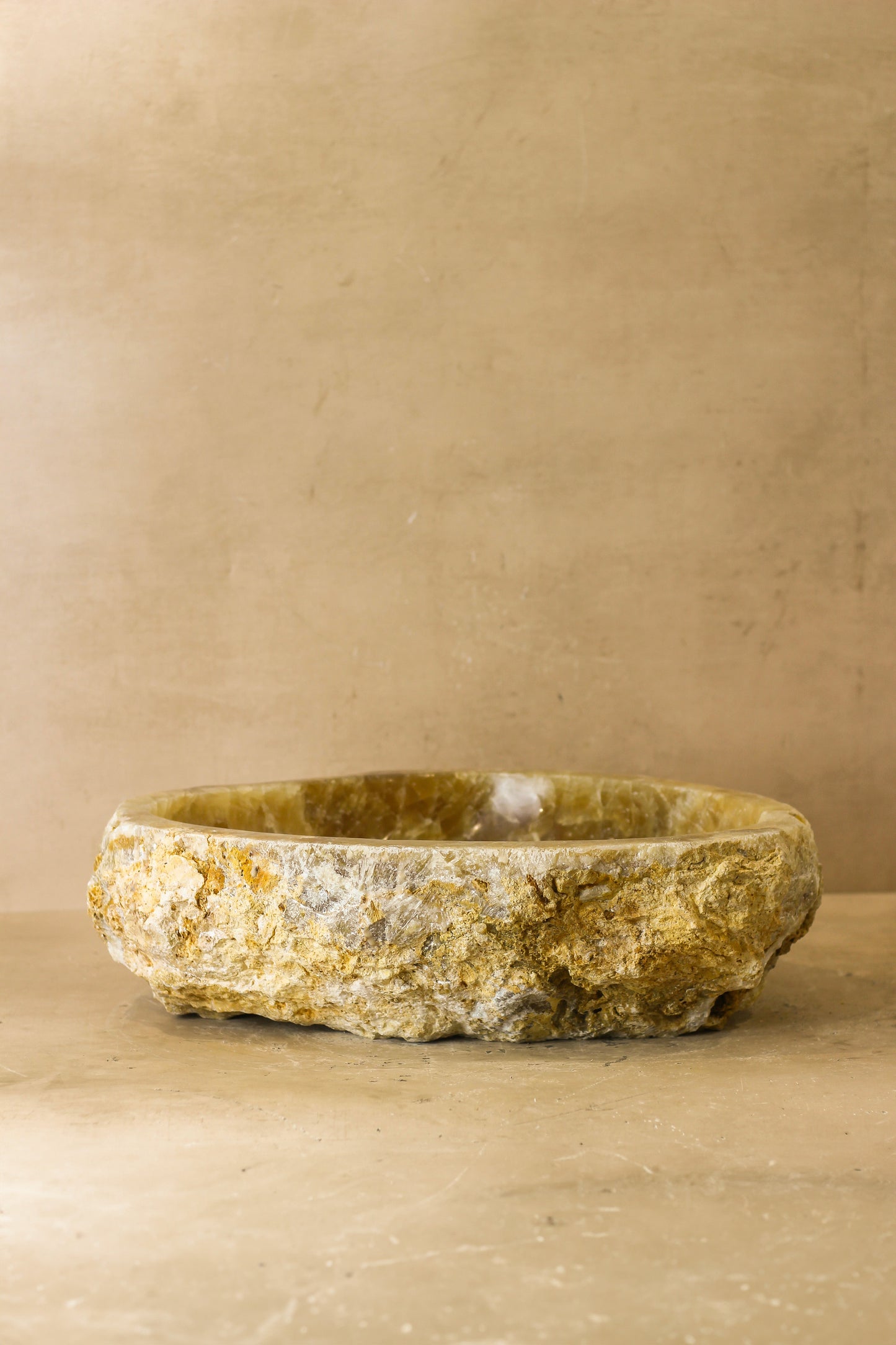 Raw Edge Onyx Wash Basin - No 2