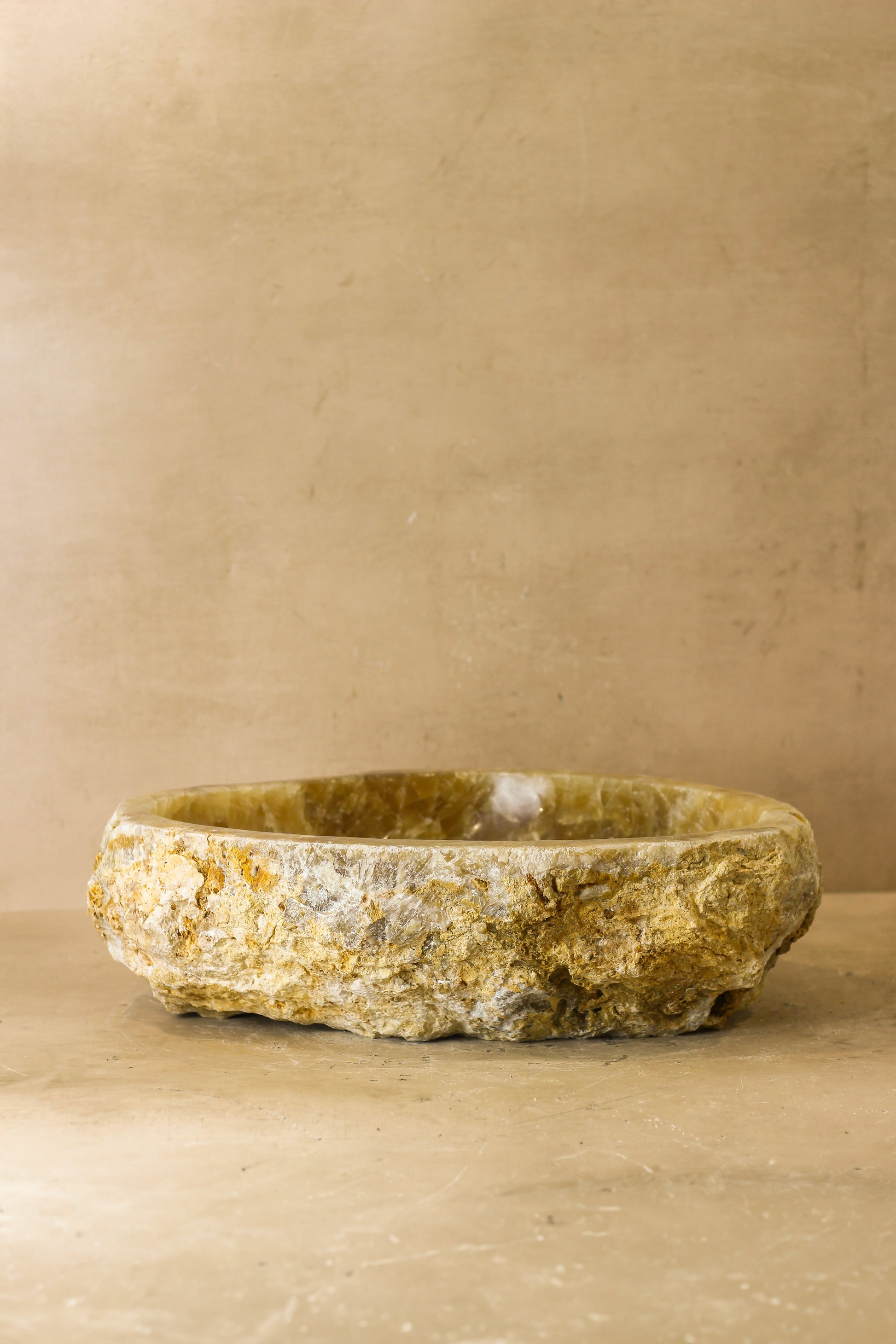 Raw Edge Onyx Wash Basin - No 2