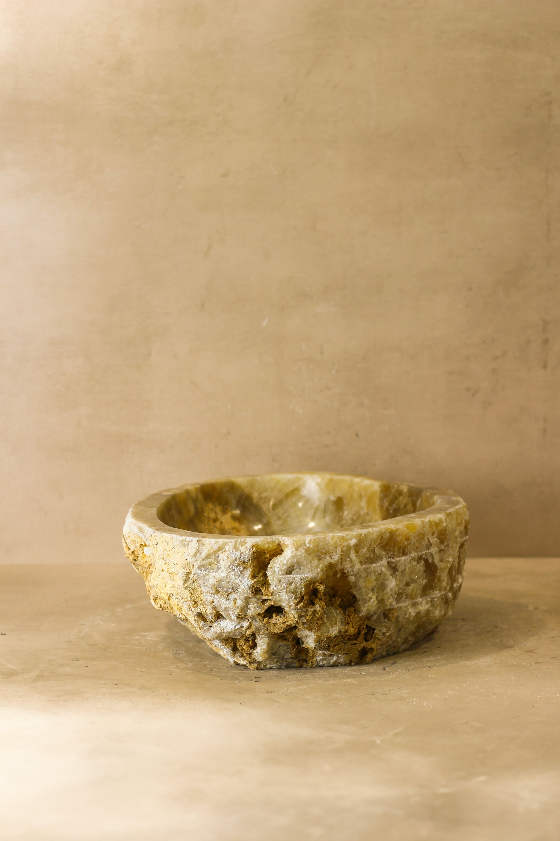 Raw Edge Onyx Wash Basin - No 2