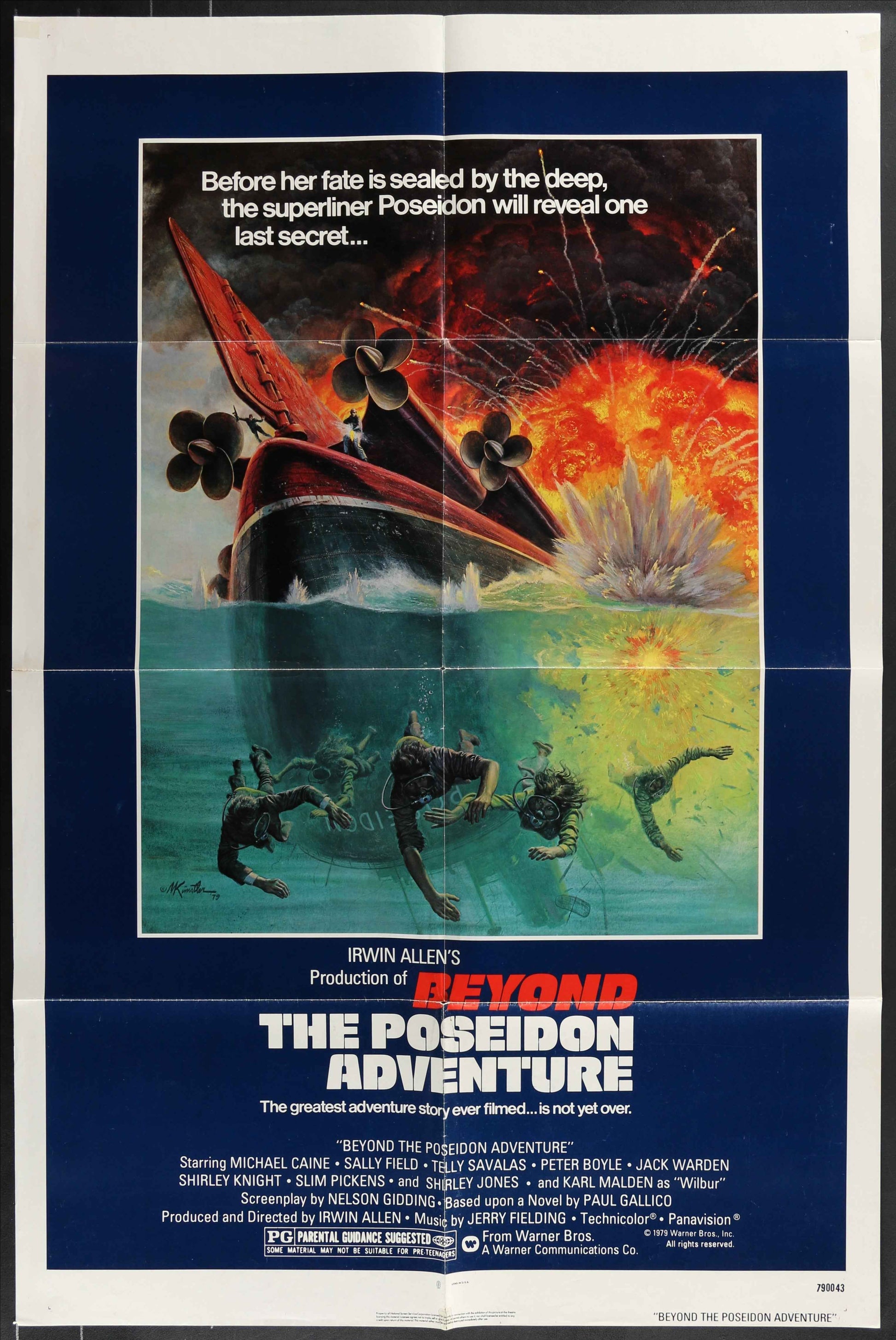 Beyond The Poseidon Adventure (1979) Original US One Sheet Movie Poster