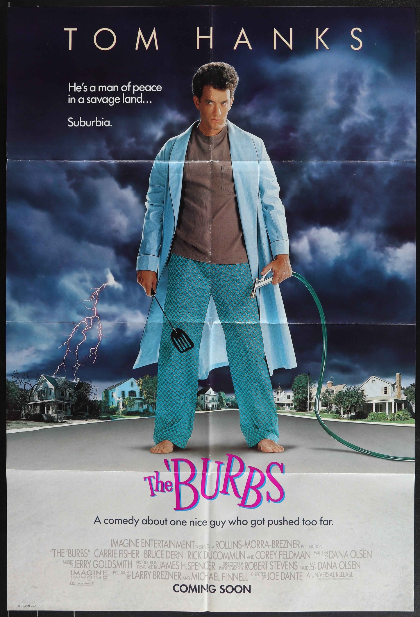 The 'Burbs (1989) Original US One Sheet Movie Poster