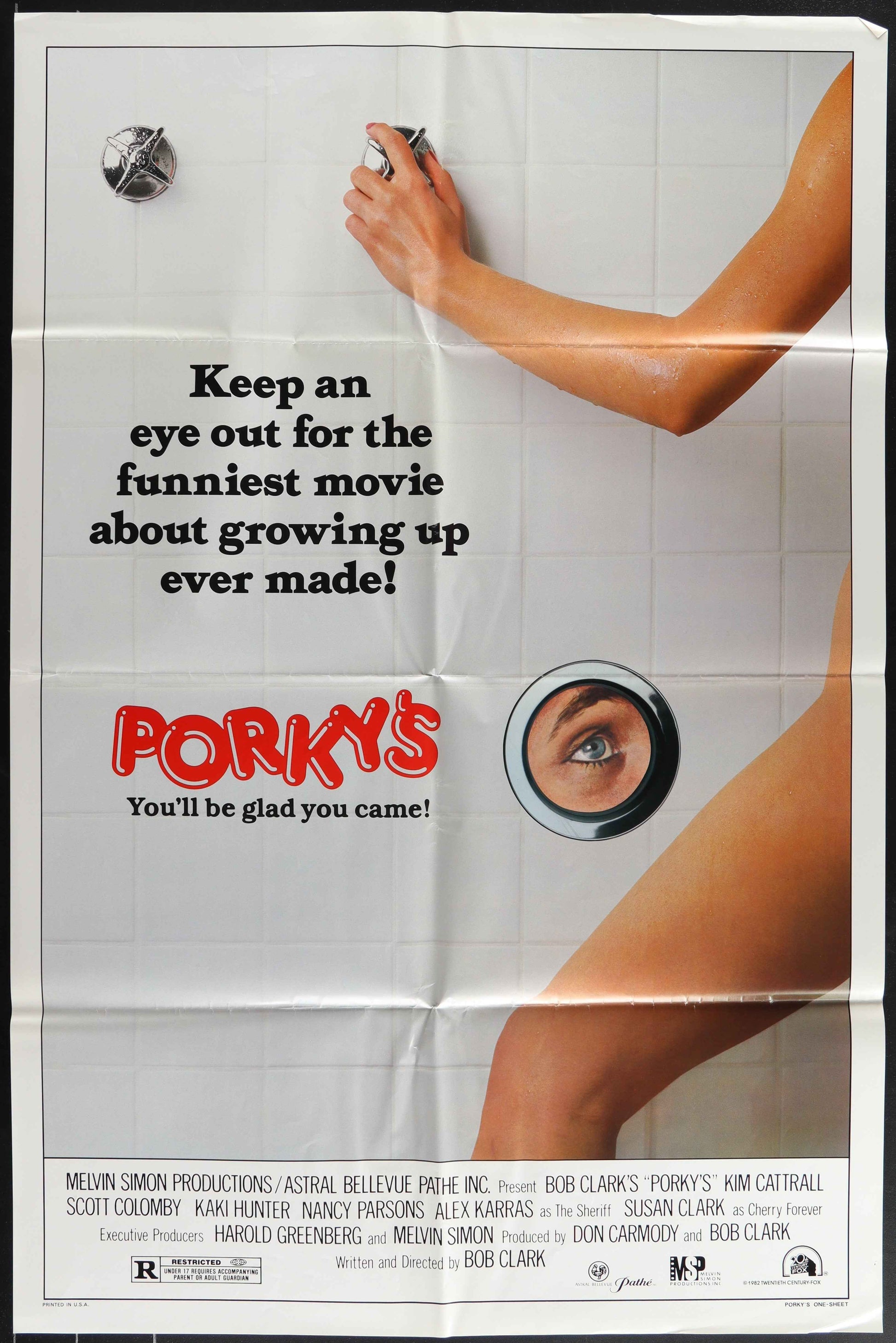 Porky's (1982) Original US One Sheet Movie Poster