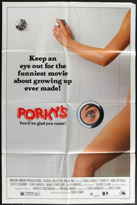 Porky's (1982) Original US One Sheet Movie Poster