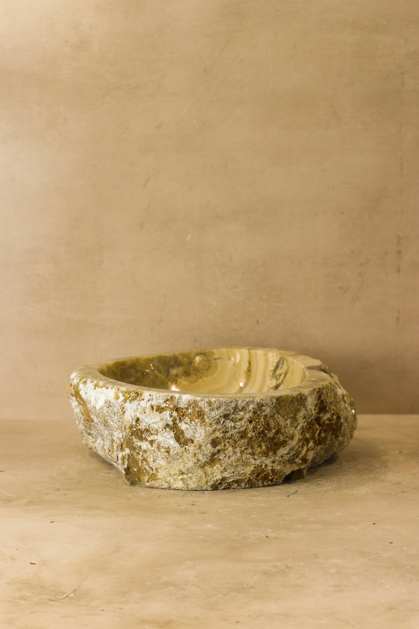 Raw Edge Onyx Wash Basin - No 3