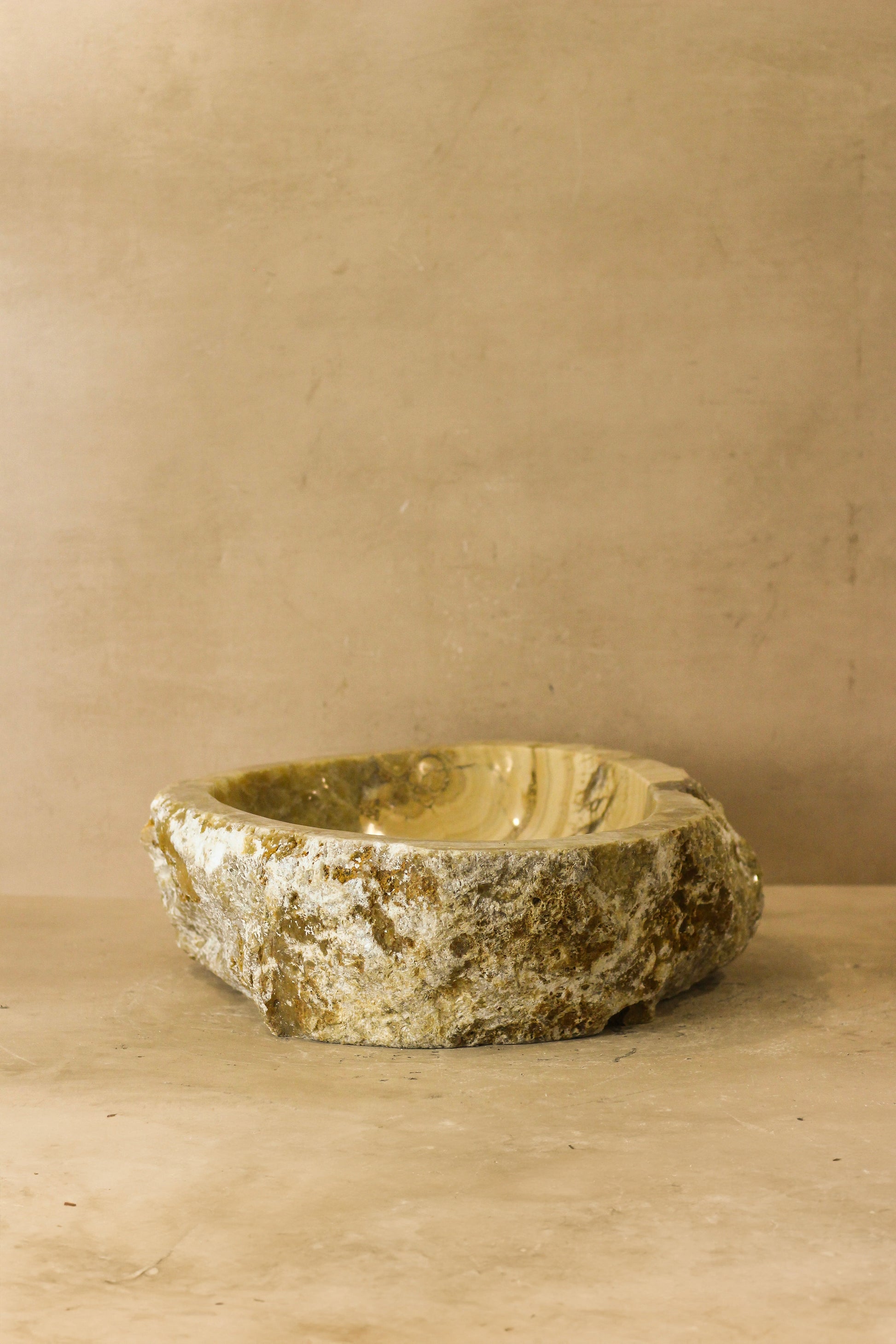 Raw Edge Onyx Wash Basin - No 3