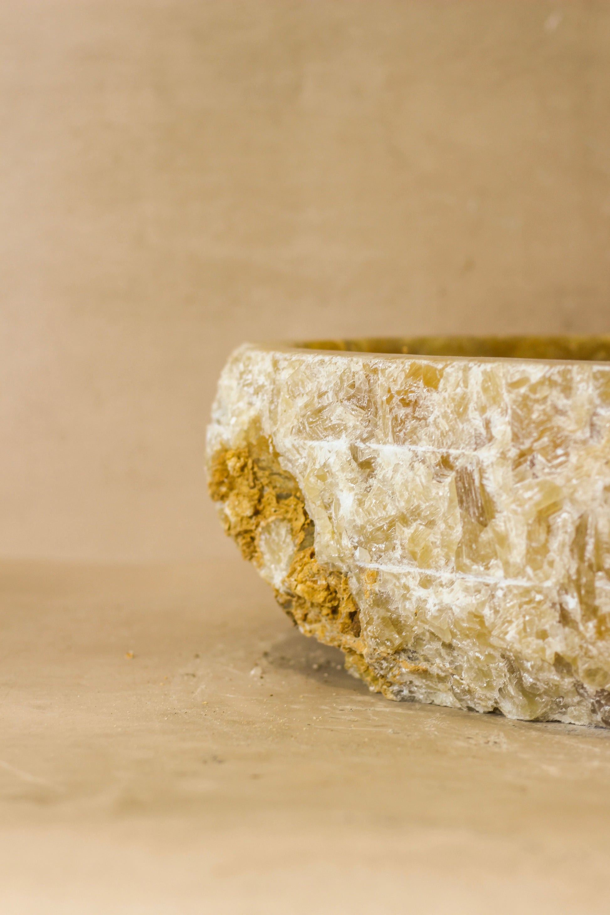 Raw Edge Onyx Wash Basin - No 2