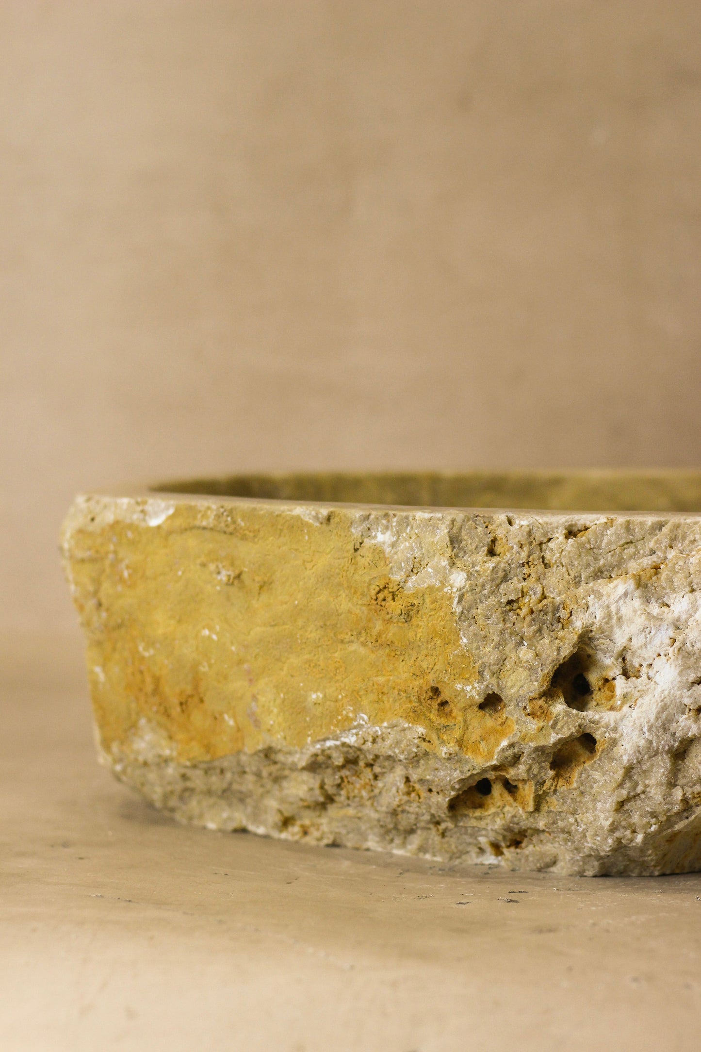 Raw Edge Onyx Wash Basin - No 4