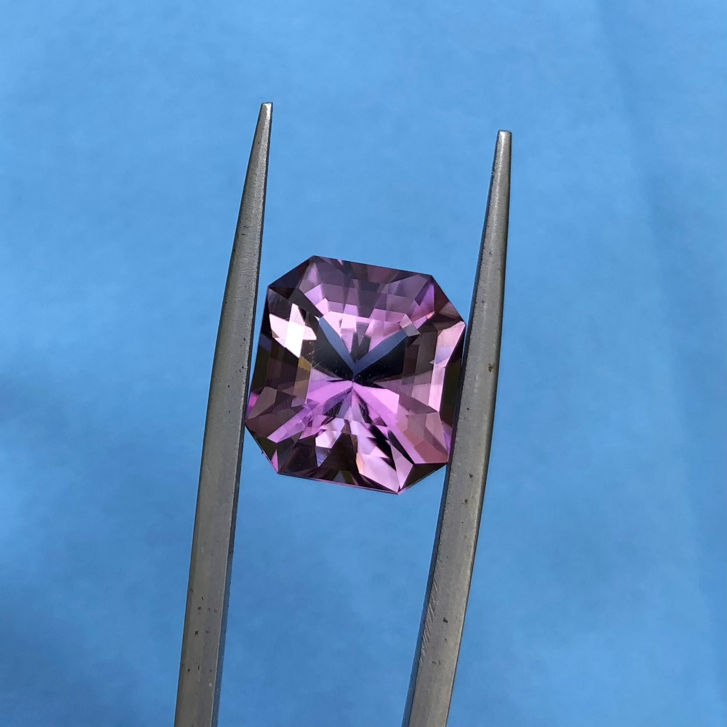 7ct Amethyst Fancy Cut from Brazil - February Birthstone - 12.3x11x8.9mm