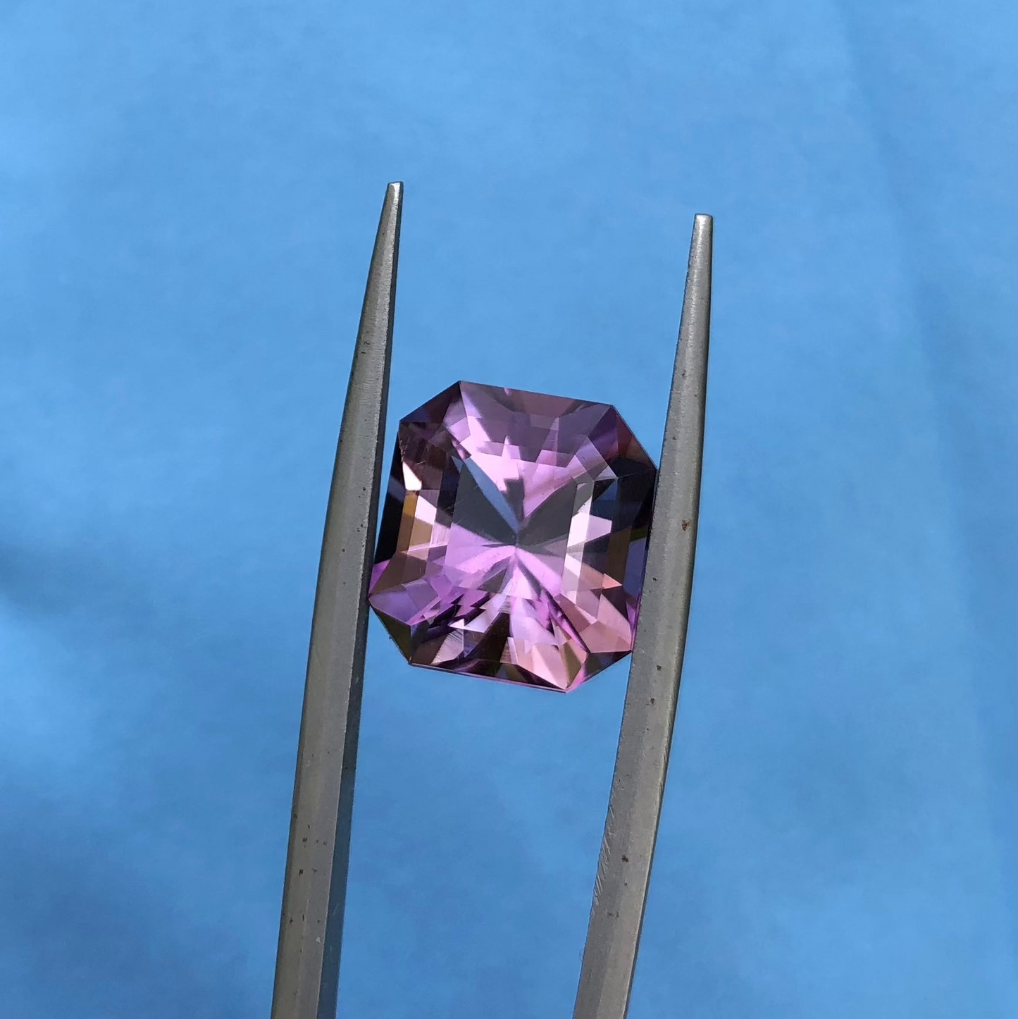 7ct Amethyst Fancy Cut from Brazil - February Birthstone - 12.3x11x8.9mm