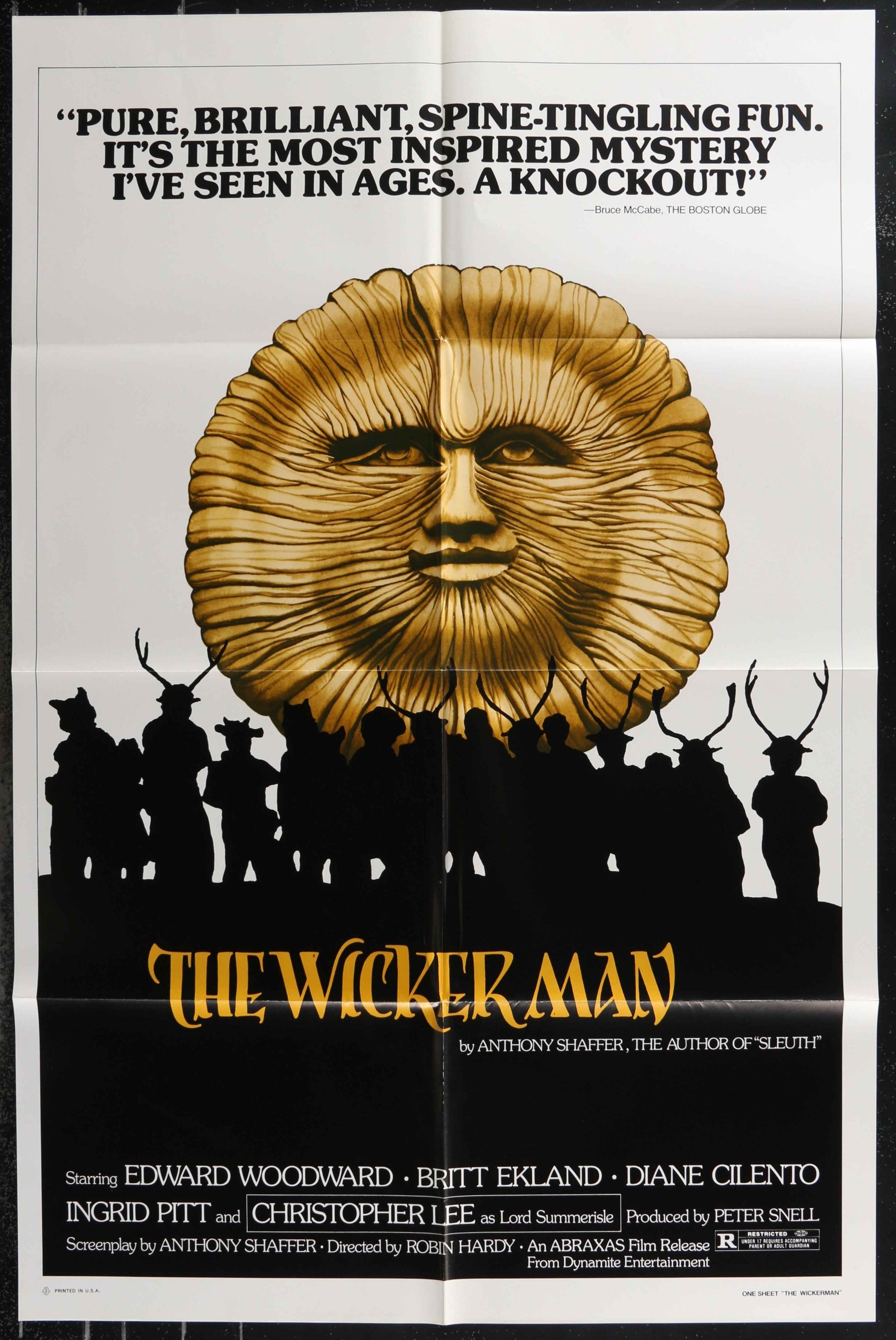 The Wicker Man (1980 RR) Original US One Sheet Movie Poster