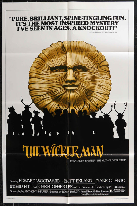 The Wicker Man (1980 RR) Original US One Sheet Movie Poster