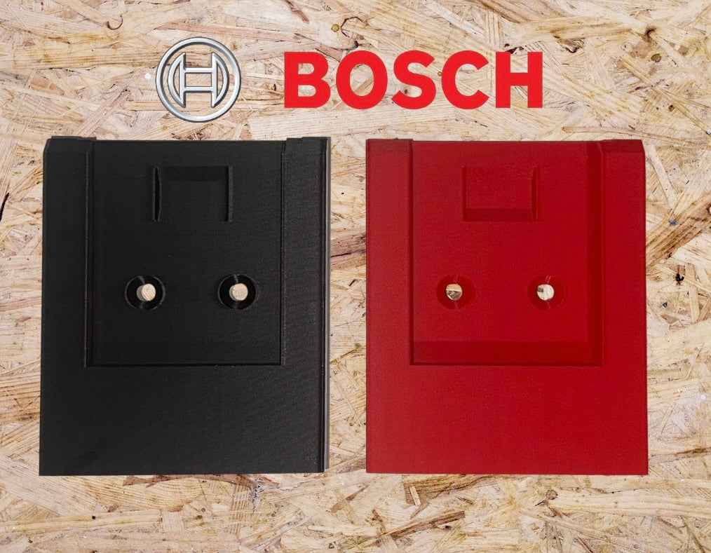 18v Battery Wall or Van Mount | Compatible with DeWalt, Makita, Bosch, Milwaukee & Einhell | Van, Garage or Workshop Storage