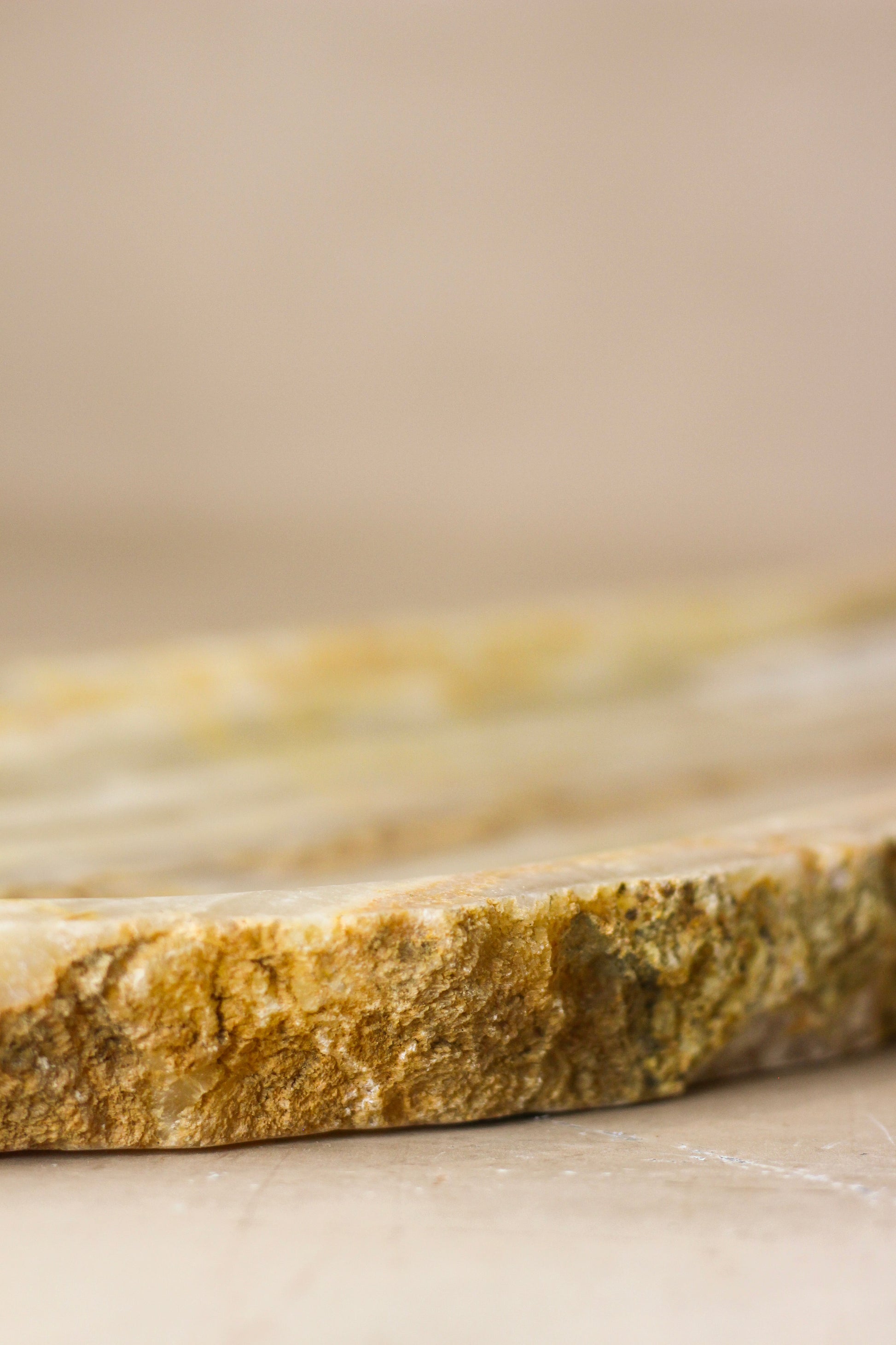 Premium Onyx Tray Raw Edge No 15