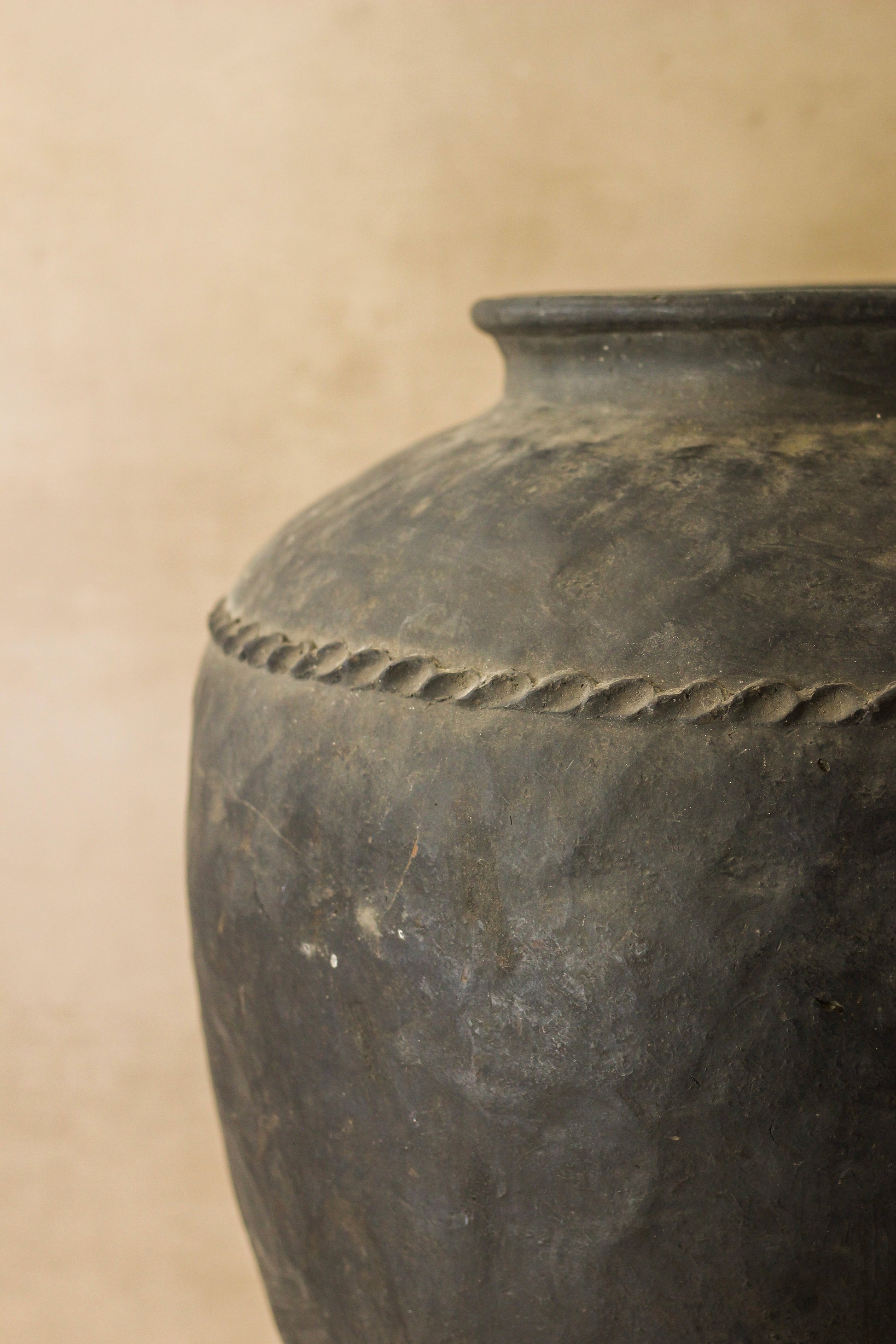 Vintage Black Asian Pots - VB05