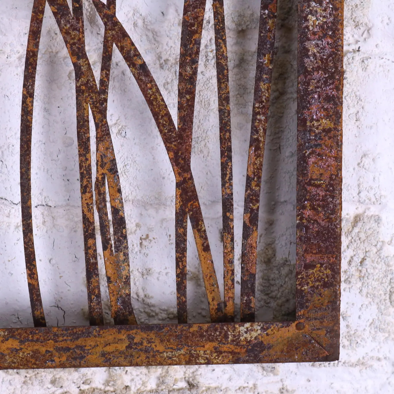 Alibag Rustic Metal Garden Wall Art