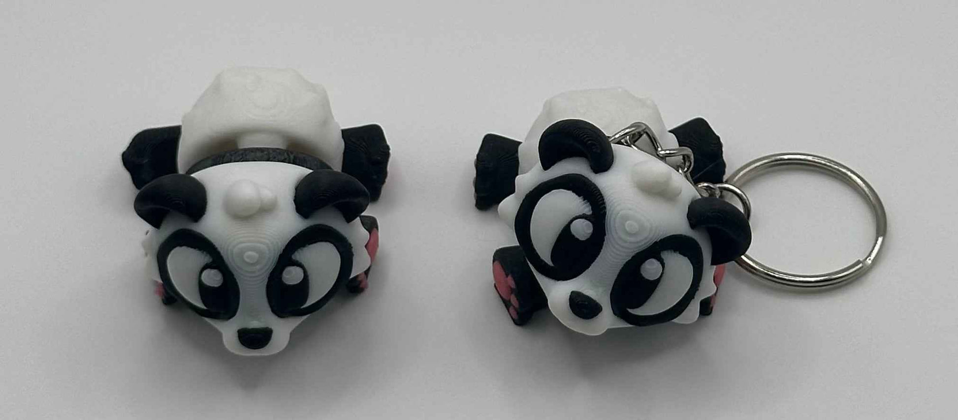 3D Printed Flexi Panda | Articulated Fidget Toy | Desk Buddy | Cute Keychain | Keyring Gift for Panda Lovers