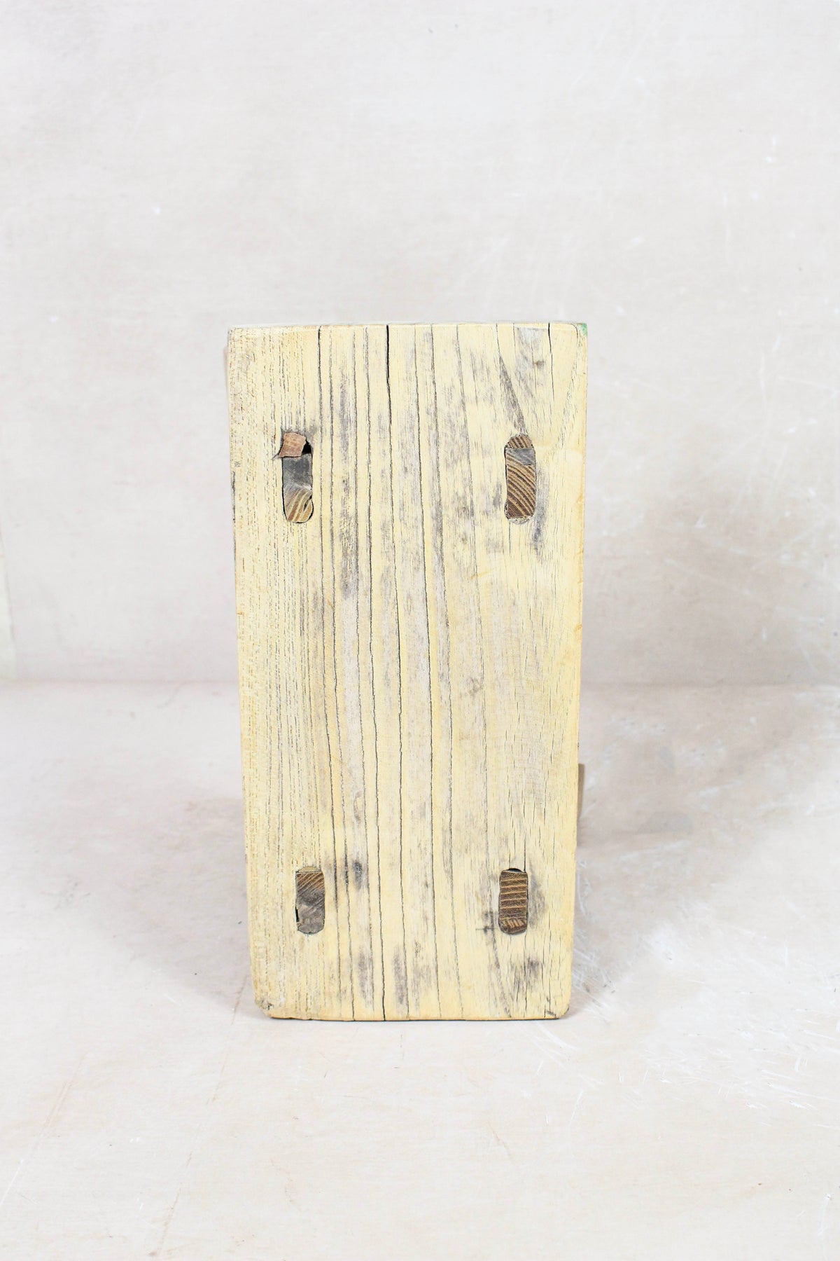 Vintage Rustic Stool Small - Elm wood - 75
