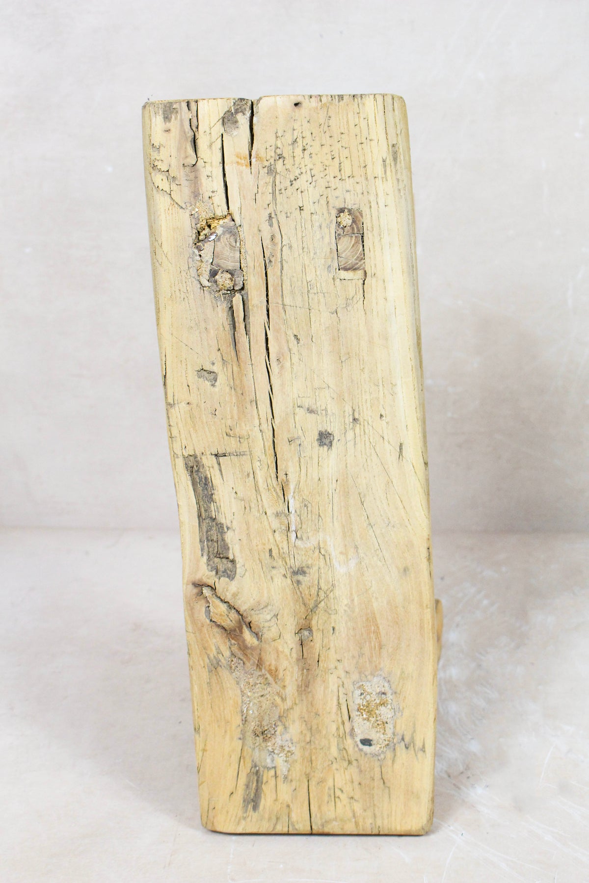 Vintage Rustic Stool Small - Elm wood - 87