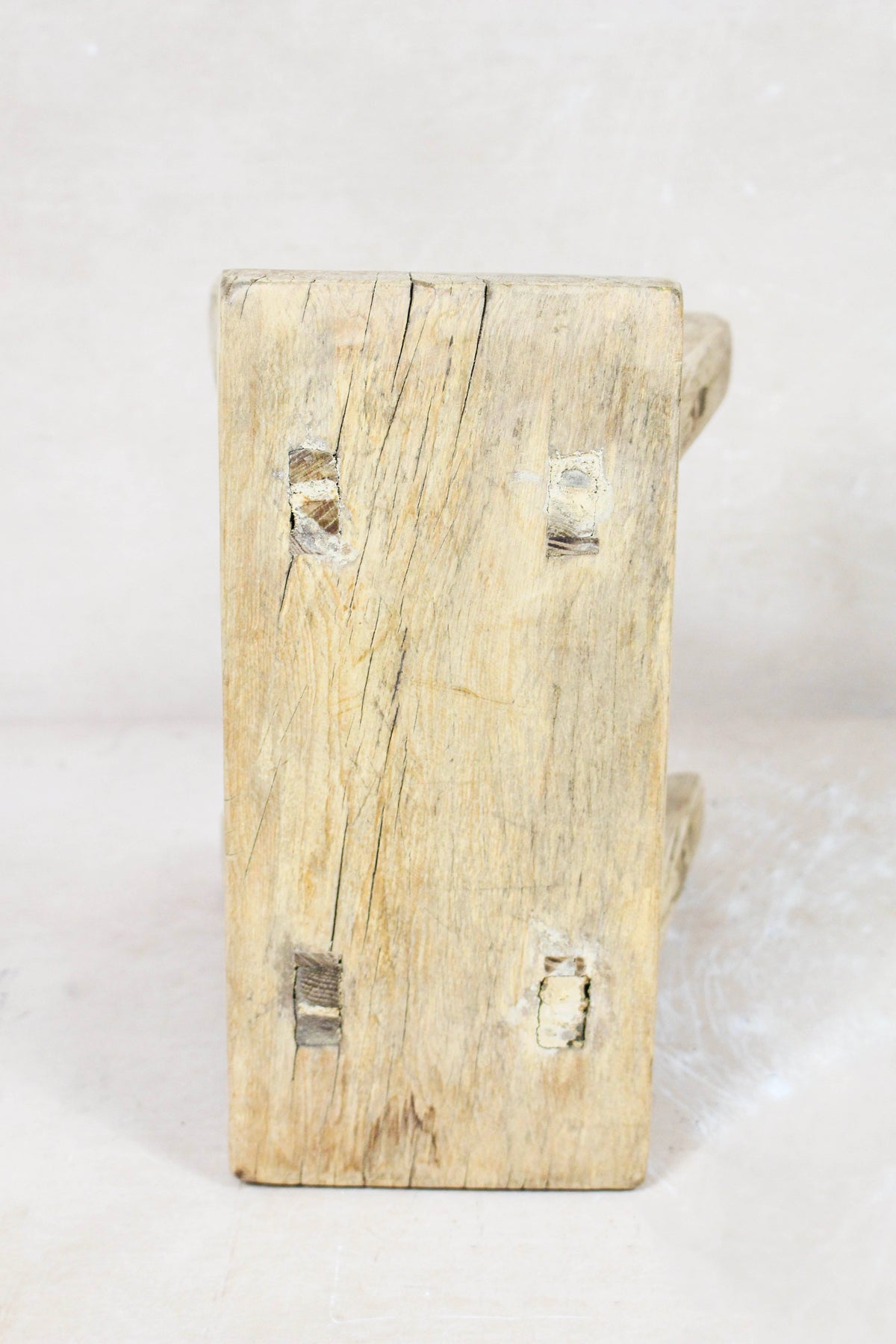 Vintage Rustic Stool Small - Elm wood - 91
