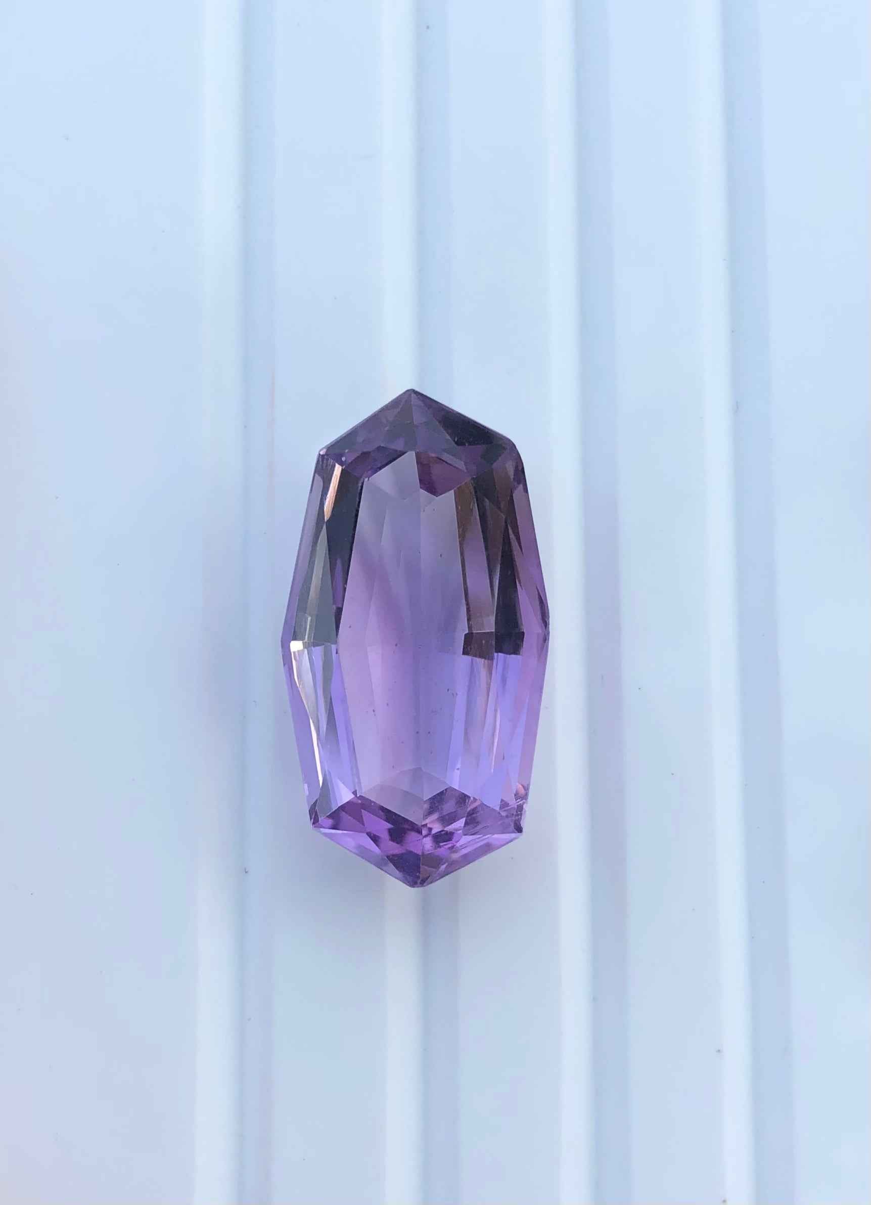 21.5ct Top Quality Rose de France Amethyst - 26.1x14x9.5mm