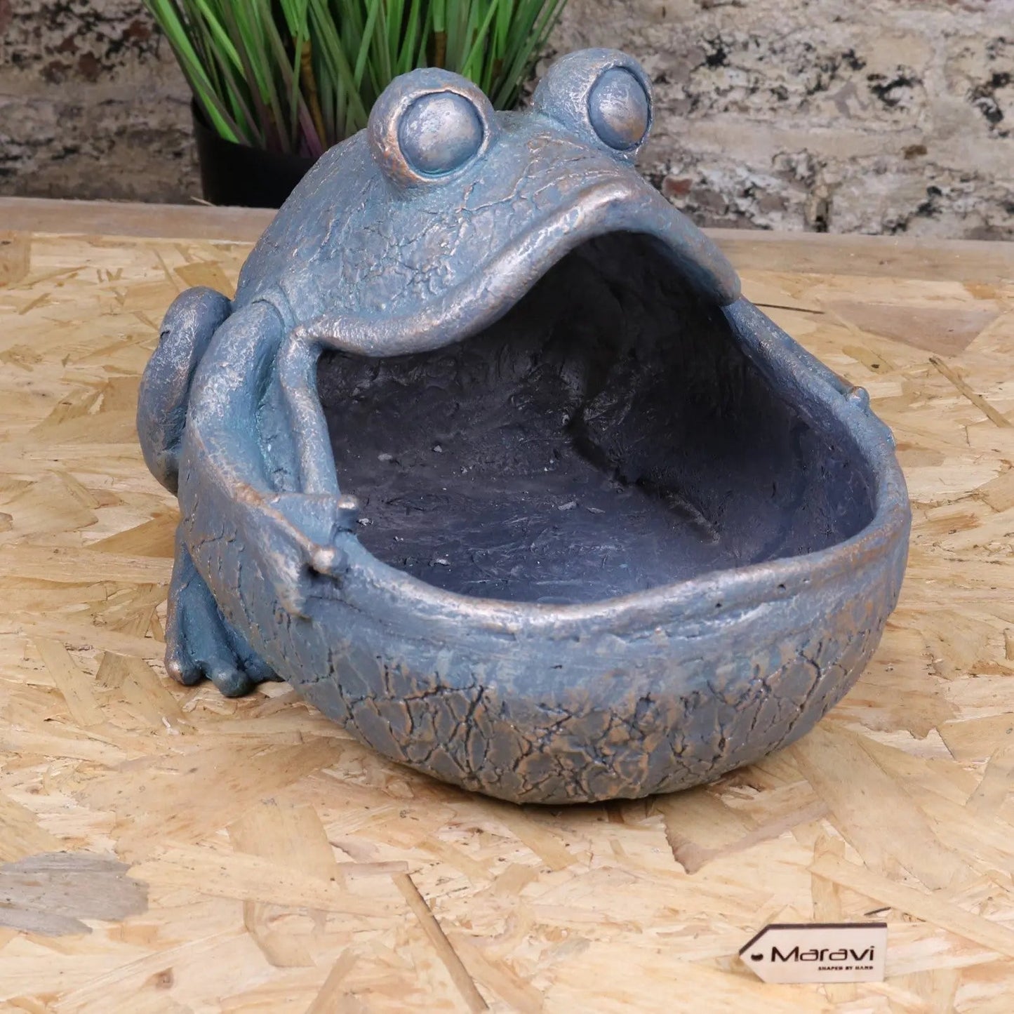 Bari Frog Planter