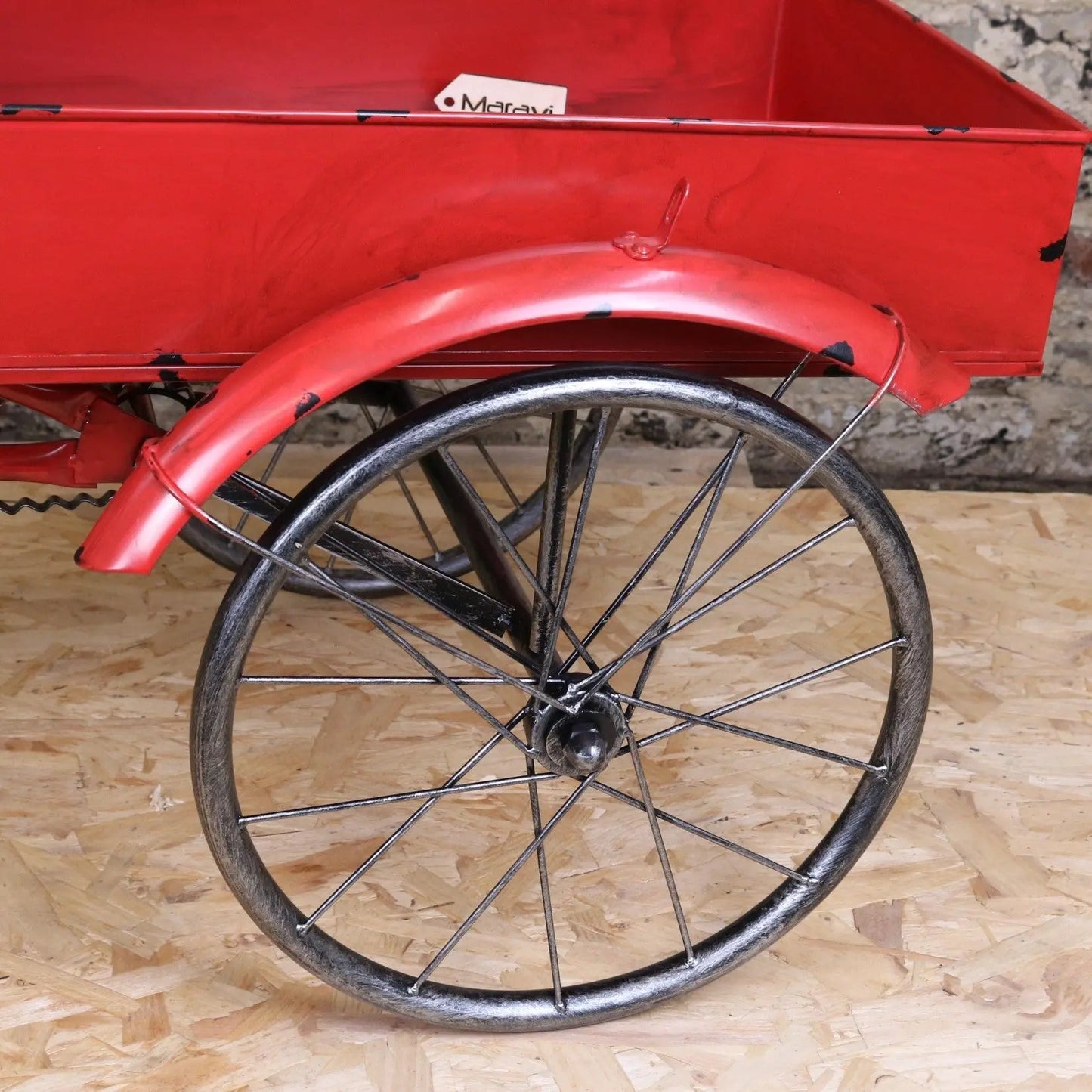 Rahi Vintage Style Mini Tricycle Ornament
