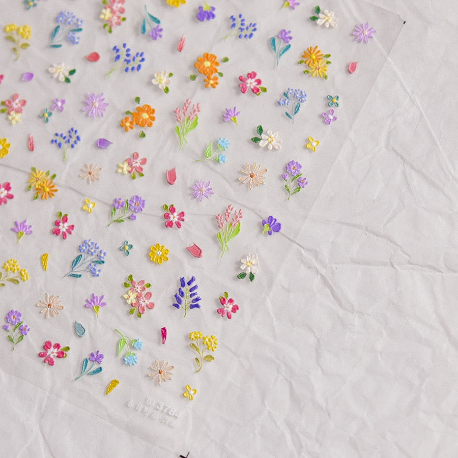 Hello Claws | Spring Wild Flower Nail Deco Sticker