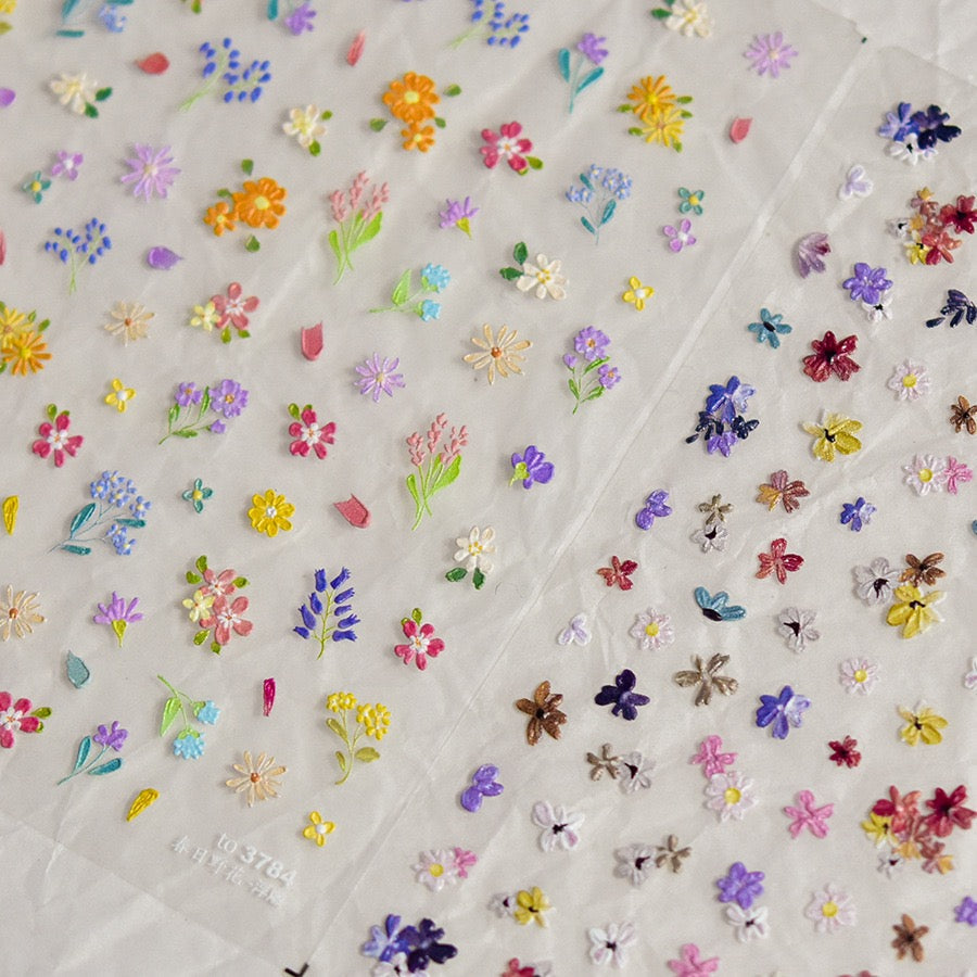 Hello Claws | Spring Wild Flower Nail Deco Sticker