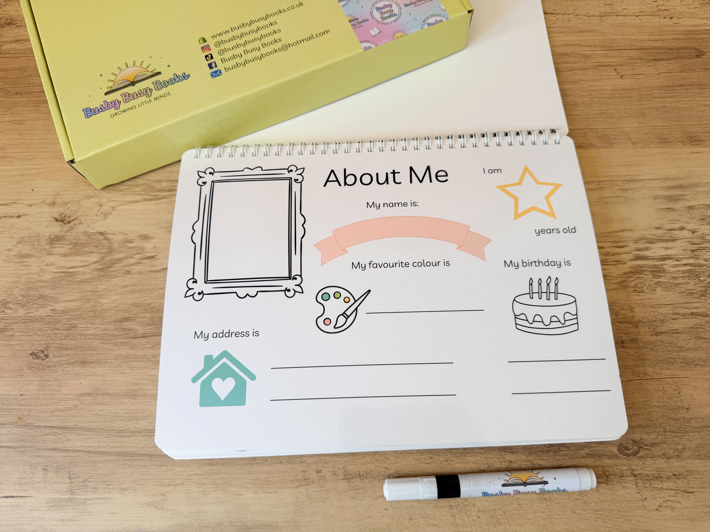 Book 3 - Age 6-8 Years - KS1 Busy Book