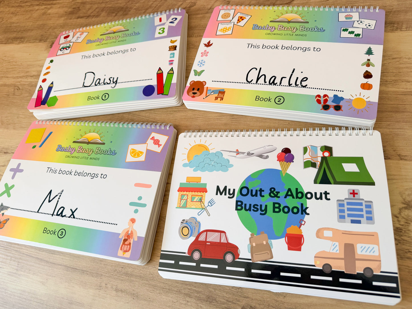 4 x Busy Book Bundle