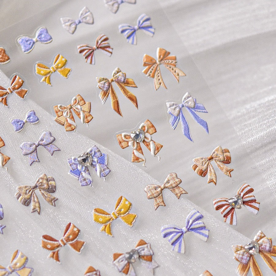 Hello Claws | Kawaii Bowknot Nail Deco Sticker