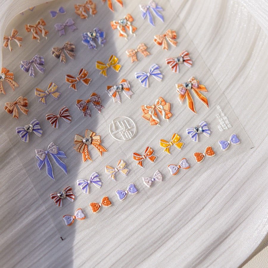 Hello Claws | Kawaii Bowknot Nail Deco Sticker