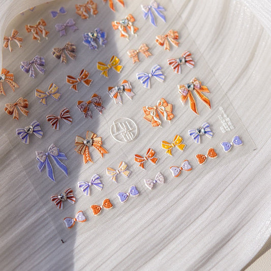 Hello Claws | Kawaii Bowknot Nail Deco Sticker