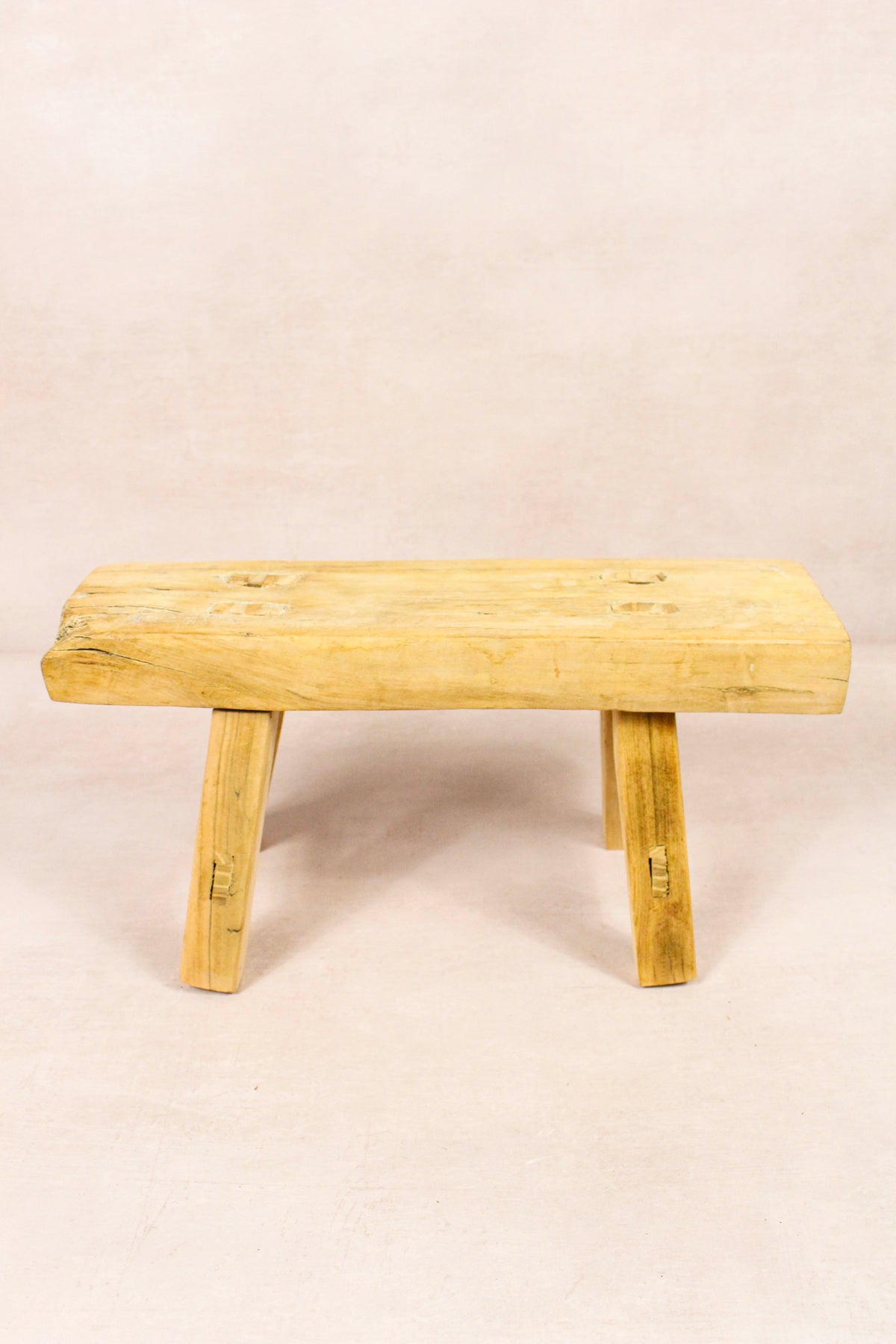 Vintage Rustic Stool - Elm wood - Small - 253