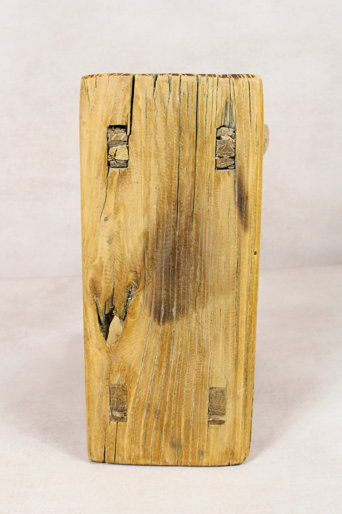Vintage Rustic Stool - Elm wood - Small - 255
