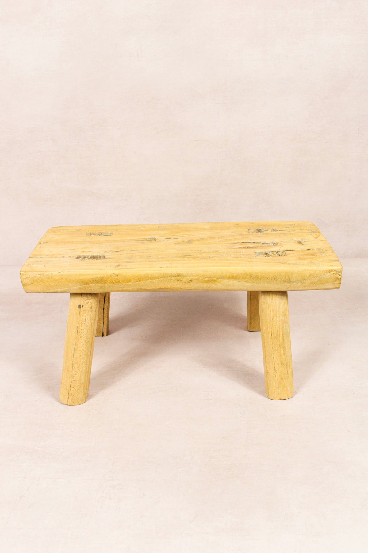 Vintage Rustic Stool - Elm wood - Small - 258
