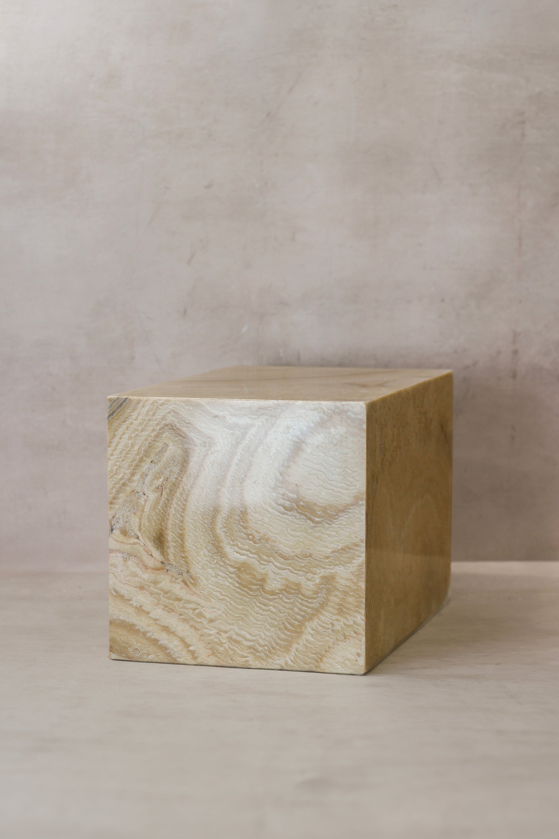 Onyx Side Table Pedestal - Hollow - No 14
