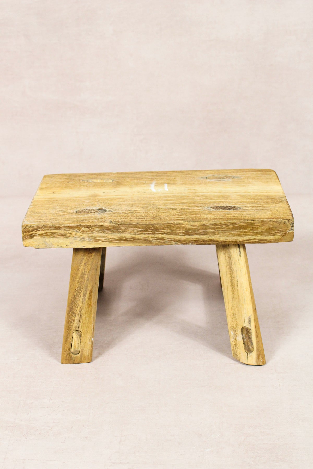 Vintage Rustic Stool - Elm wood - Small - 263