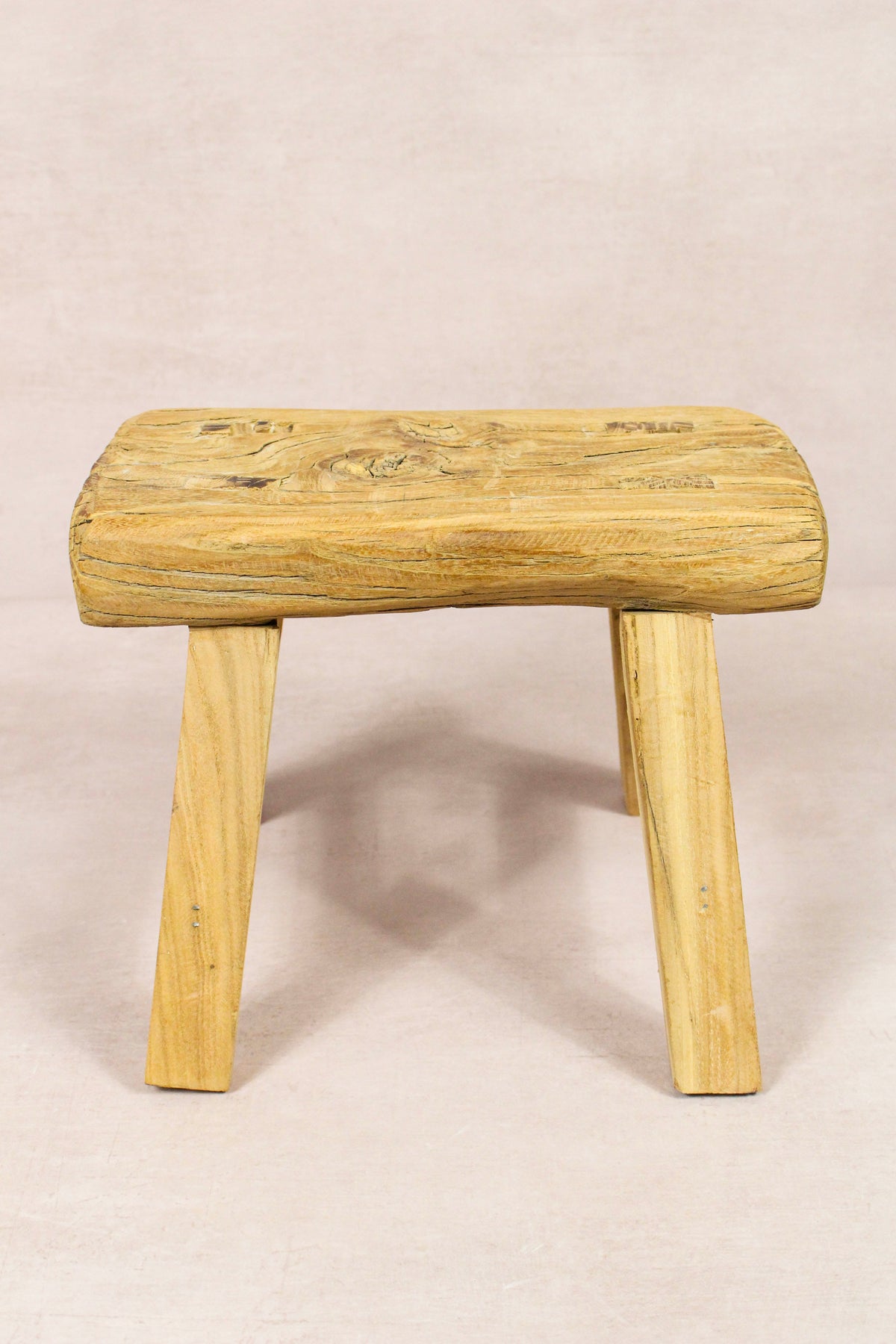 Vintage Rustic Stool - Elm wood - Small - 270