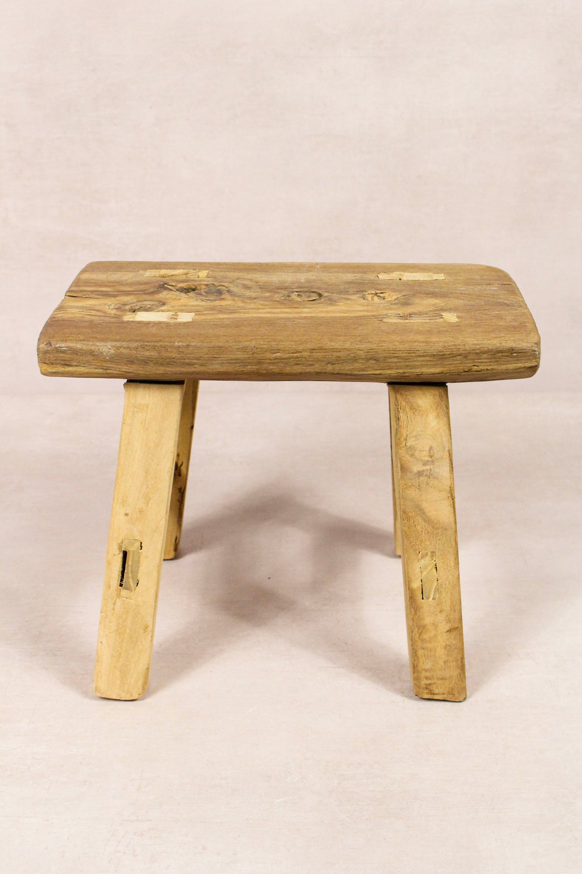 Vintage Rustic Stool - Elm wood - Small - 272