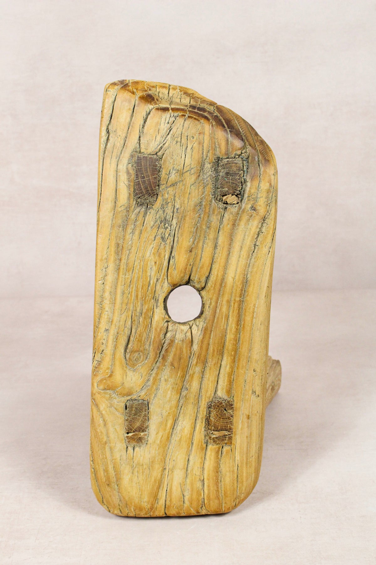 Vintage Rustic Stool - Elm wood - Small - 274