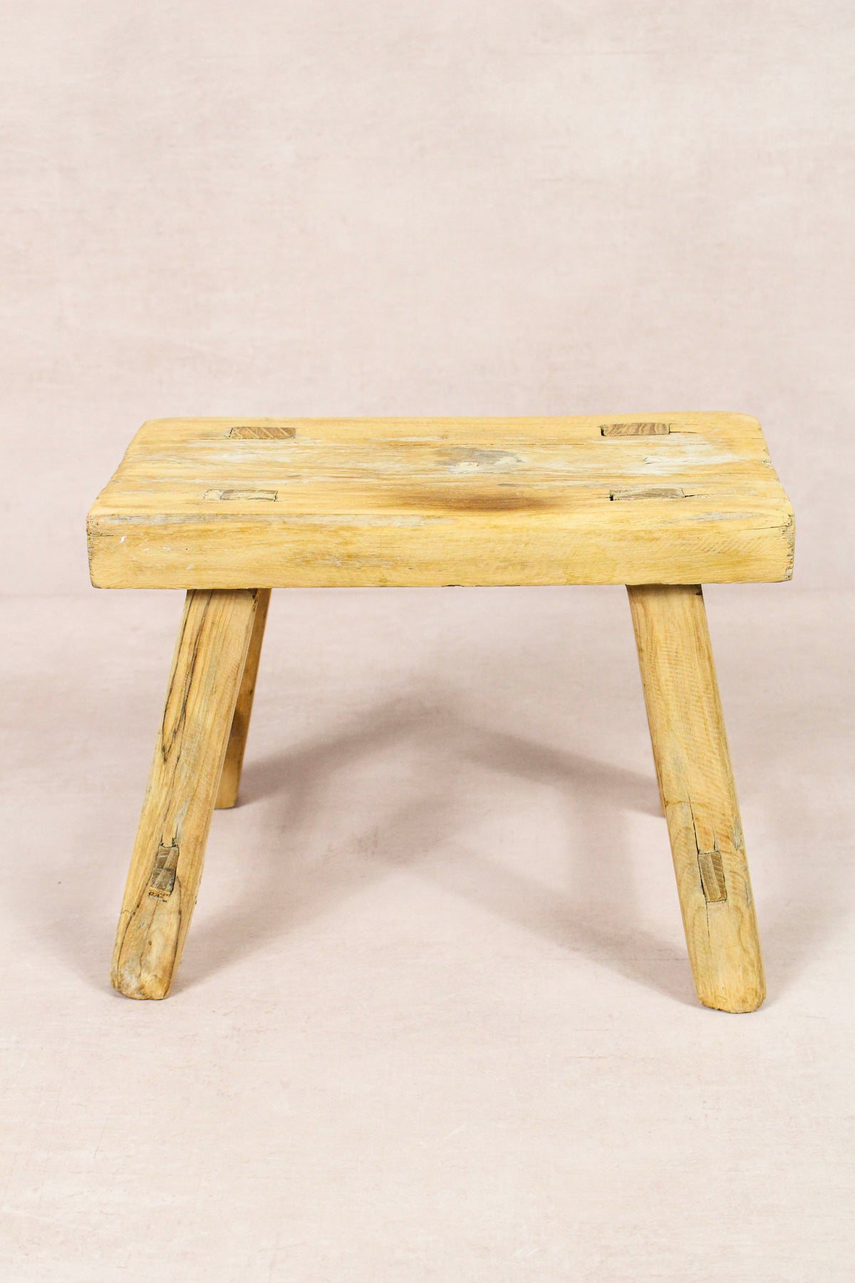 Vintage Rustic Stool - Elm wood - Small - 276