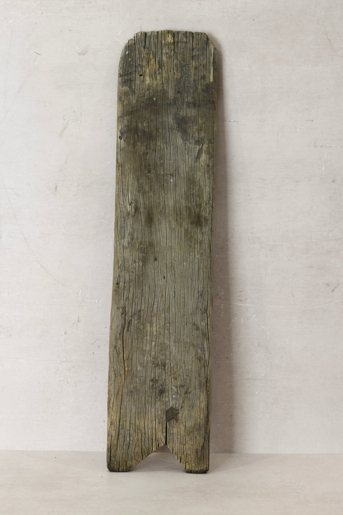 Vintage Elm Wooden Washboard - no 15