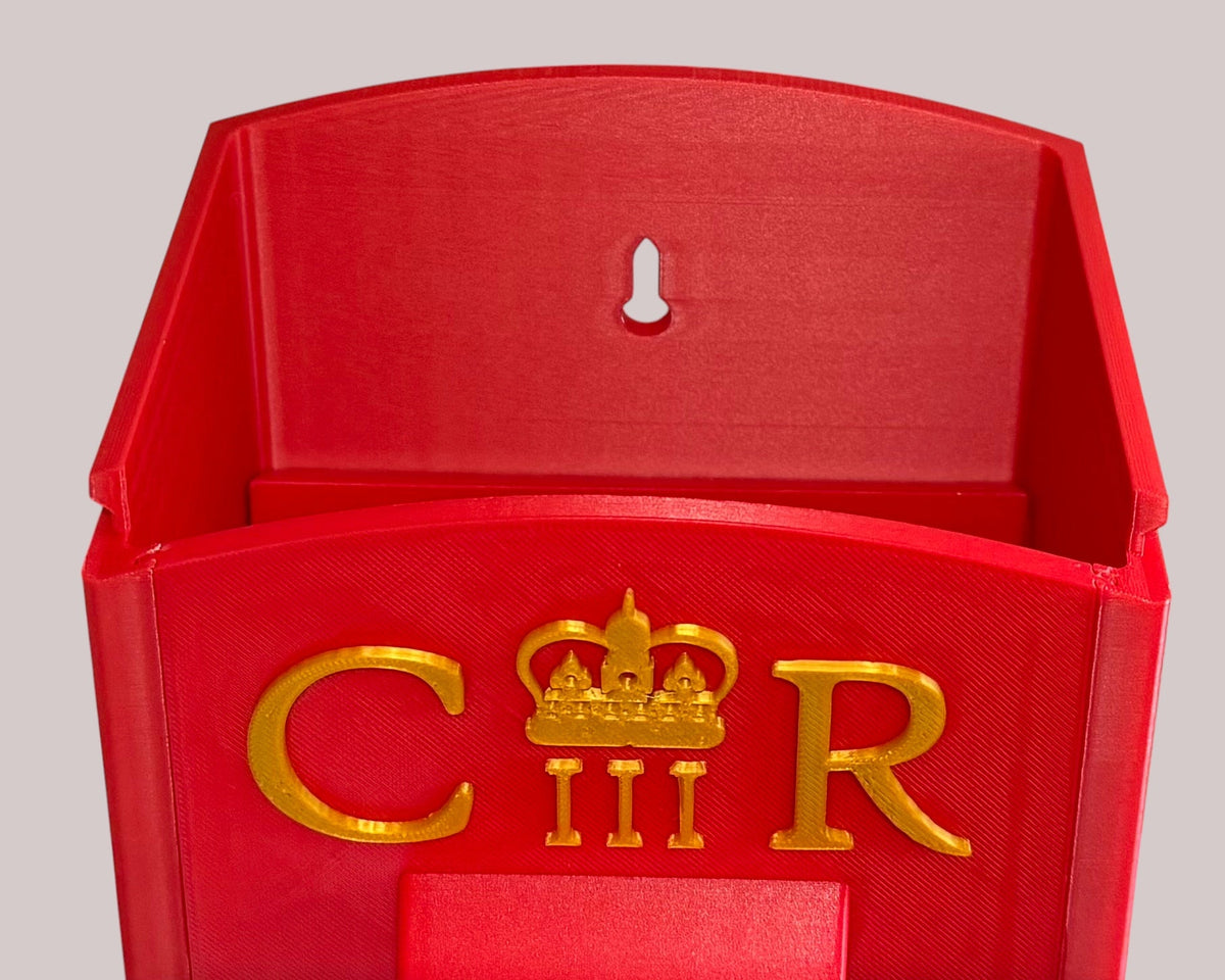 UK Postbox Bird Box | Unique Birdhouse for Gardens & Bird Lovers | Garden Decor | Nest Box