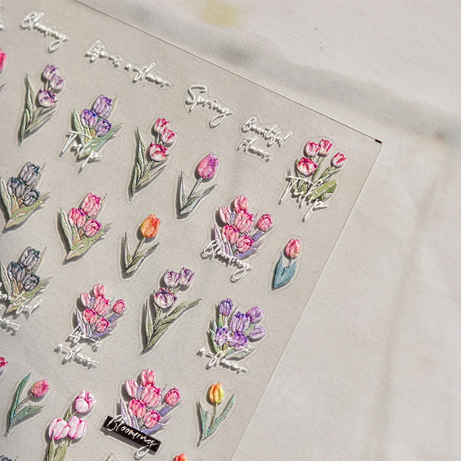 Hello Claws | Spring Tulip Nail Deco Sticker